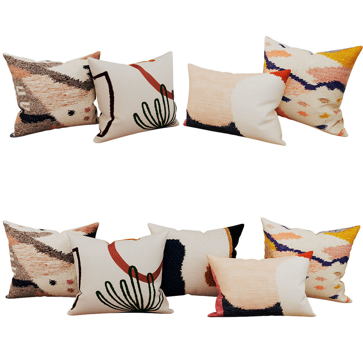 Decorative set pillow vol 3 3D model_3