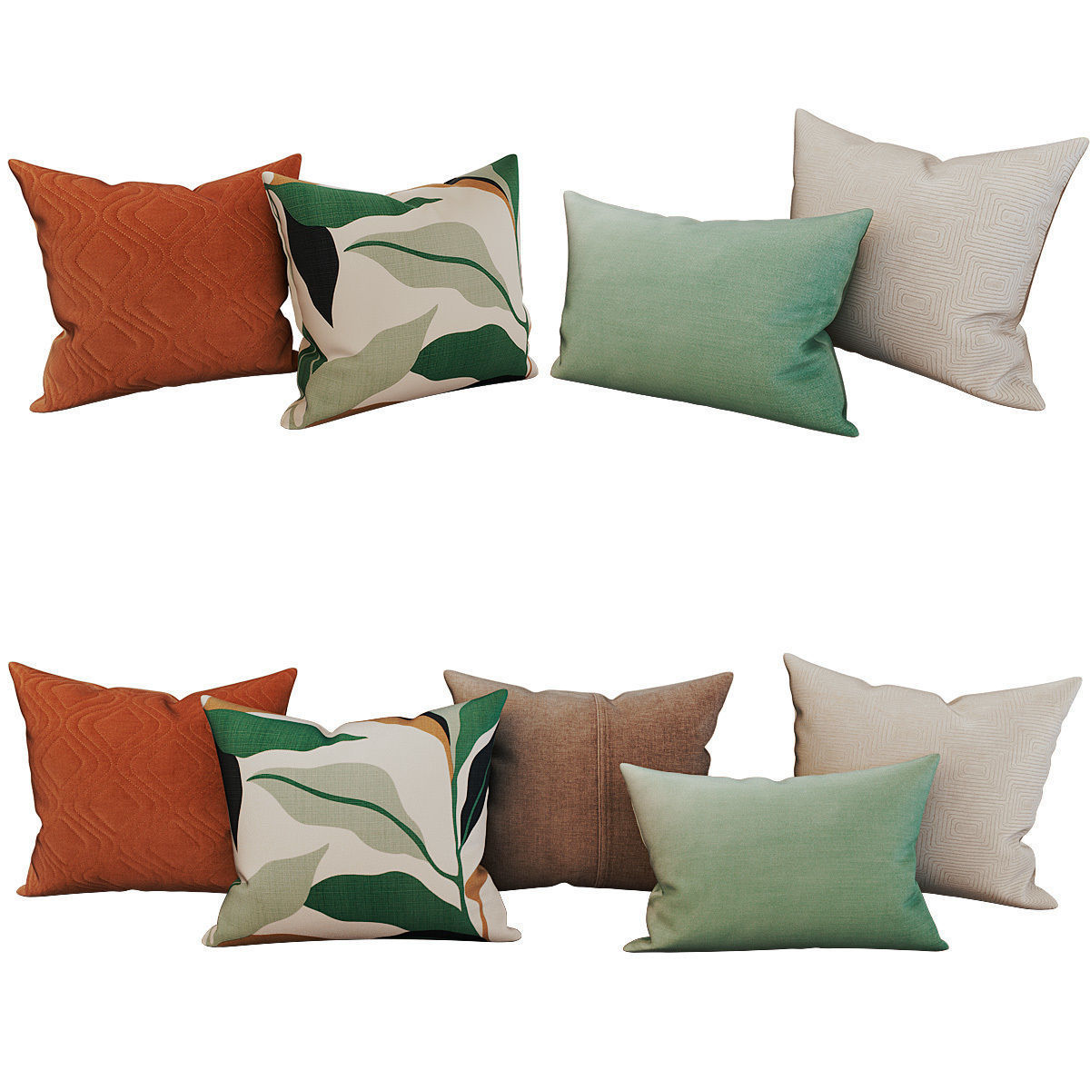 Decorative set pillow vol 3 3D model_13