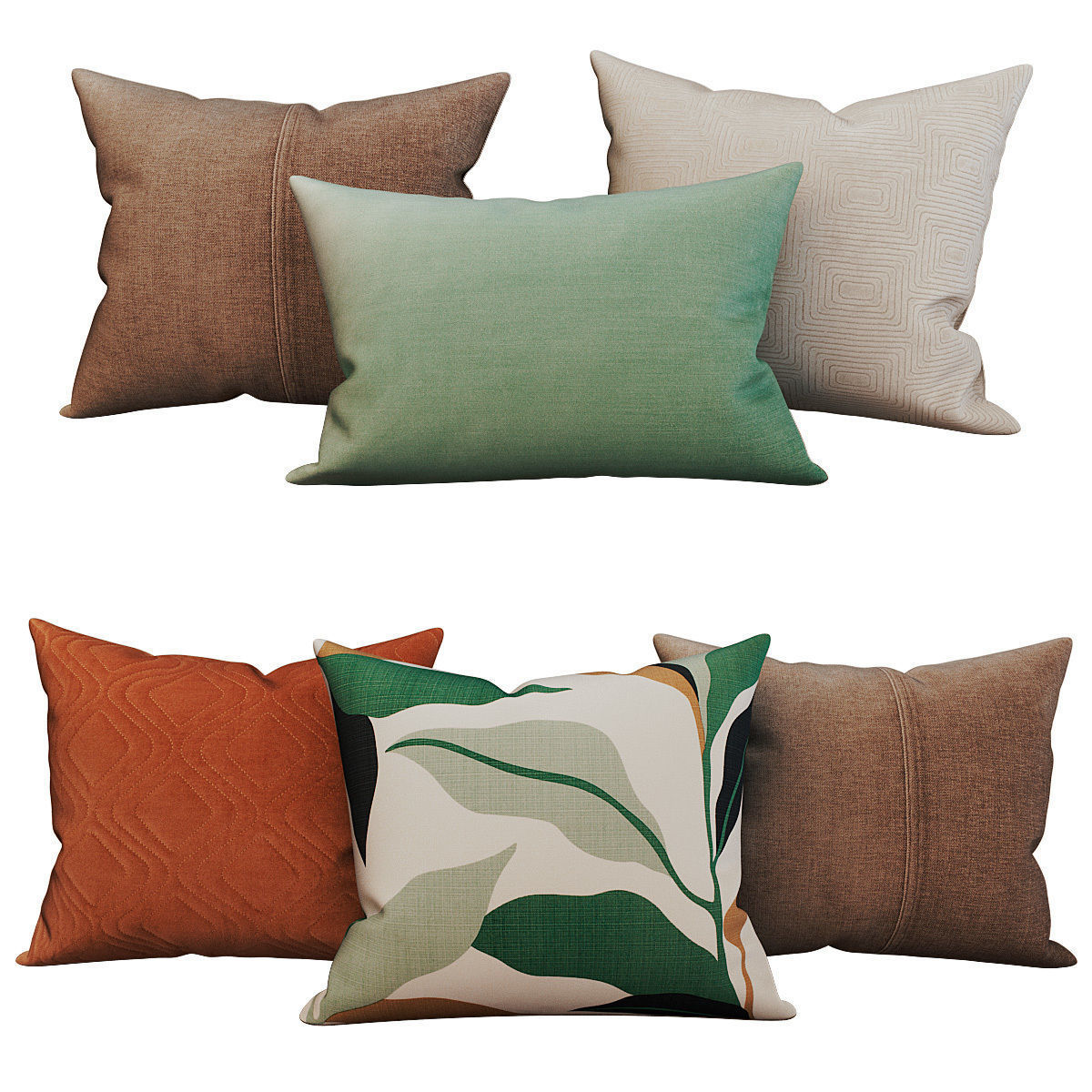 Decorative set pillow vol 3 3D model_14