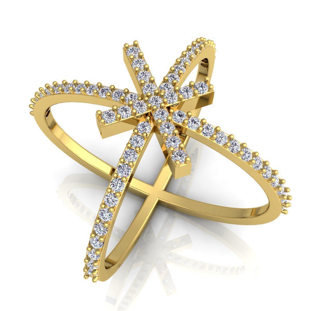 Aarna Fancy Style Ring 19 3D print model_2