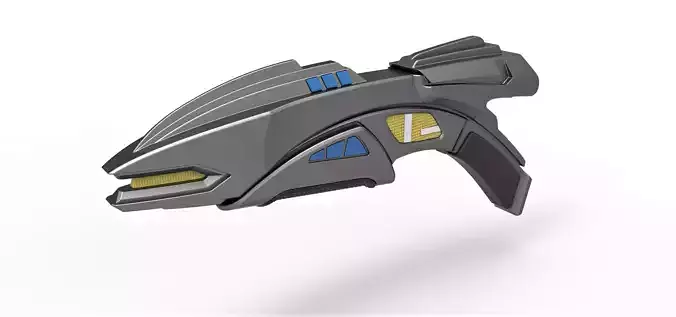 Romulan Disruptor Rifle from Star Trek Deep Space Nine 3D model