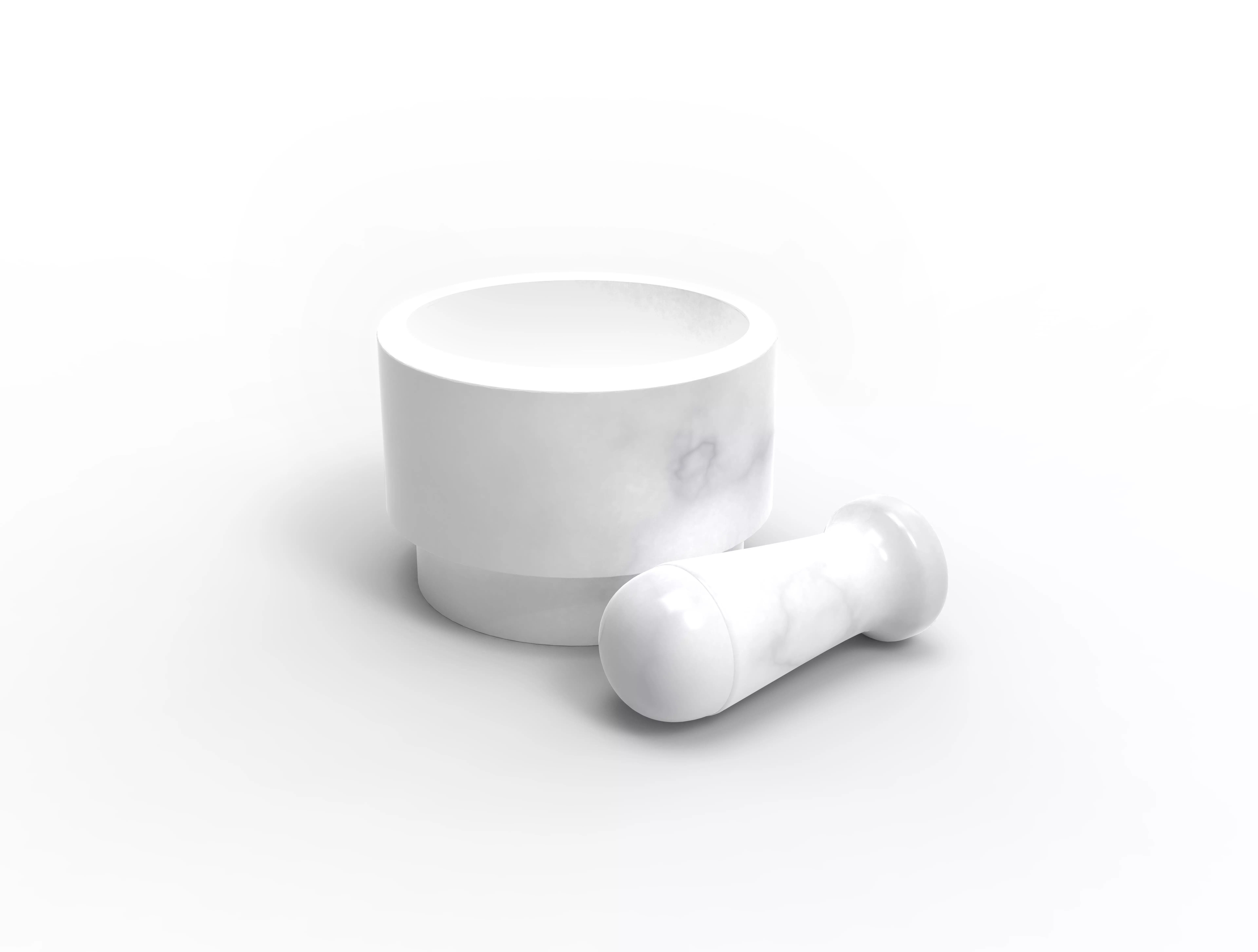 Pestle and mortar 3D model_0