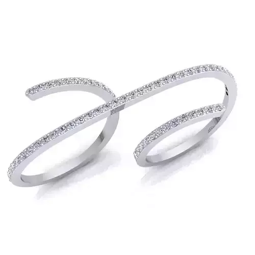 Aarna Two Finger Ring 23