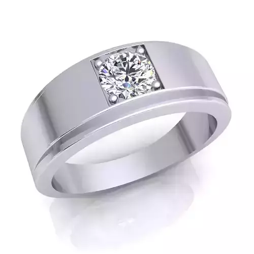 Aarna Single Stone Ring 