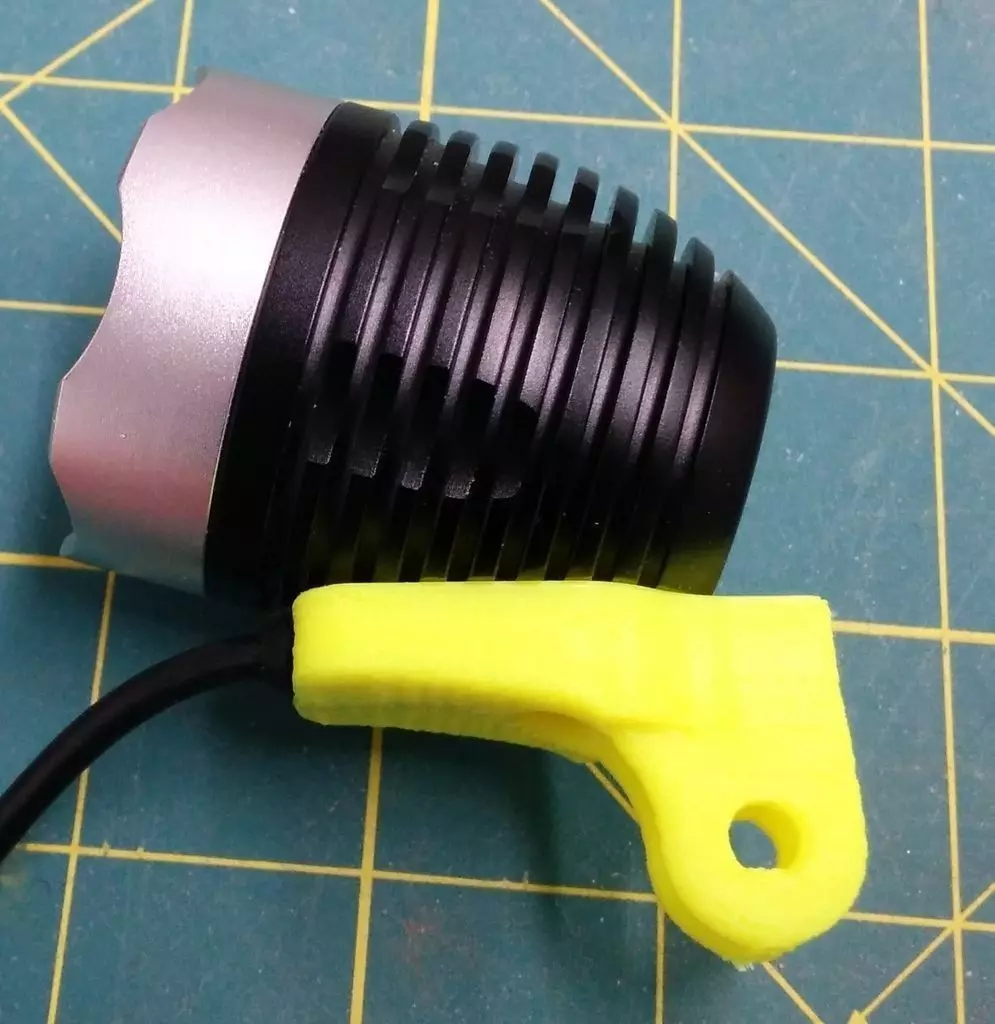 Magicshine LED headlamp mount for Giro Edit Helmet Free 3D print model