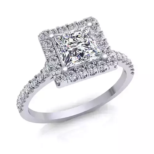 Aarna Fancy Halo Ring 31