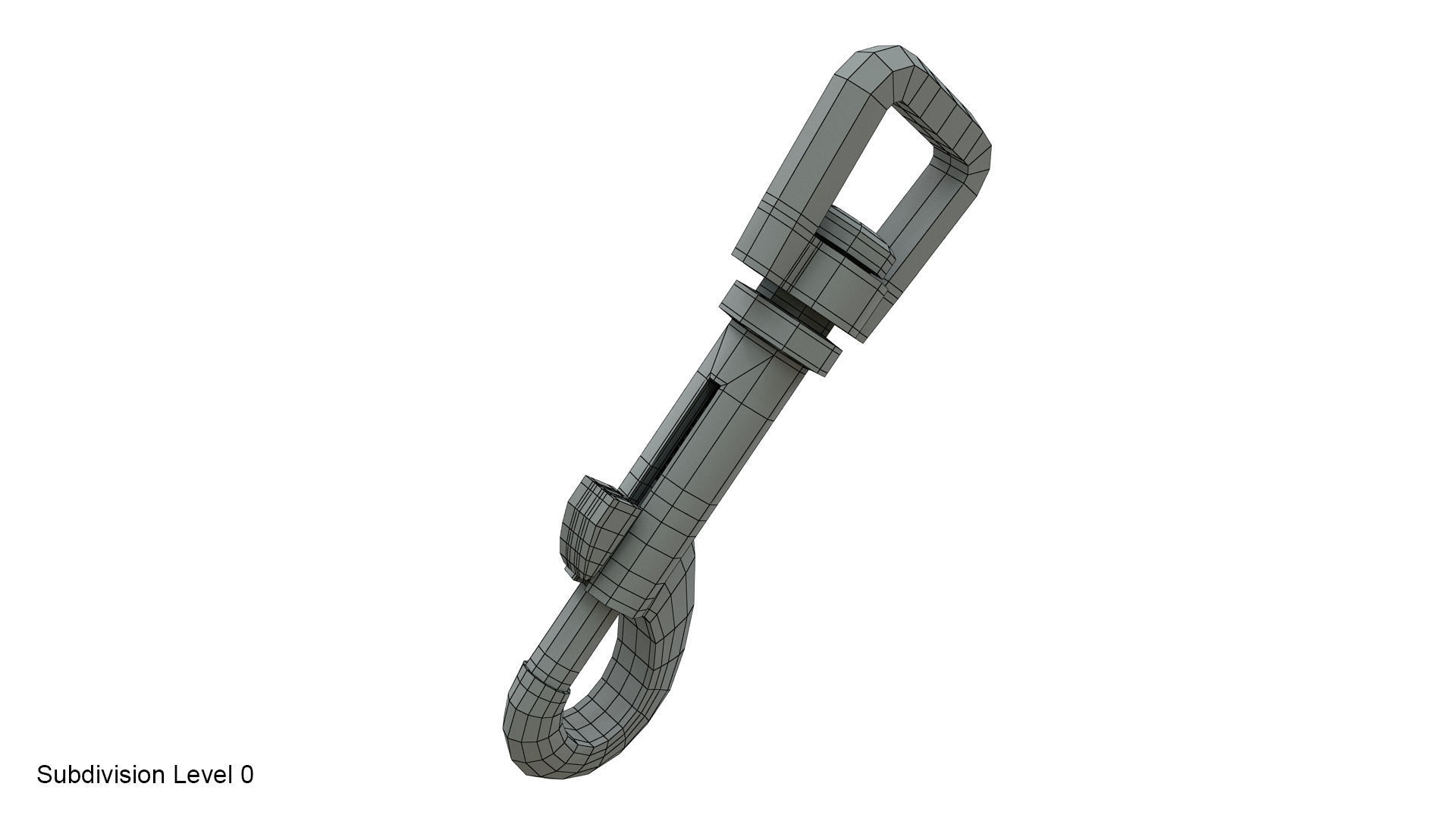 Carabiner 3D model_13