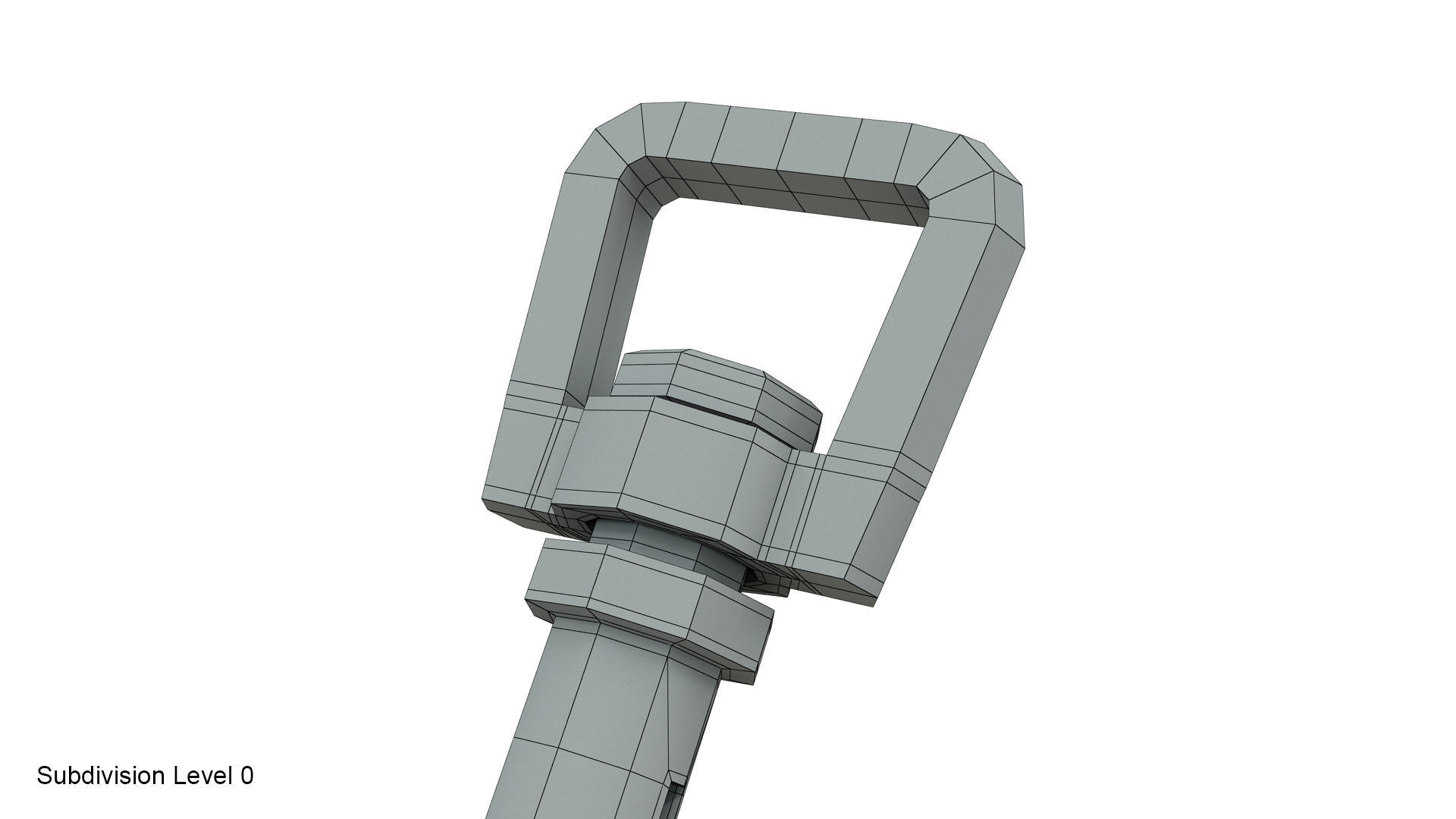 Carabiner 3D model_14