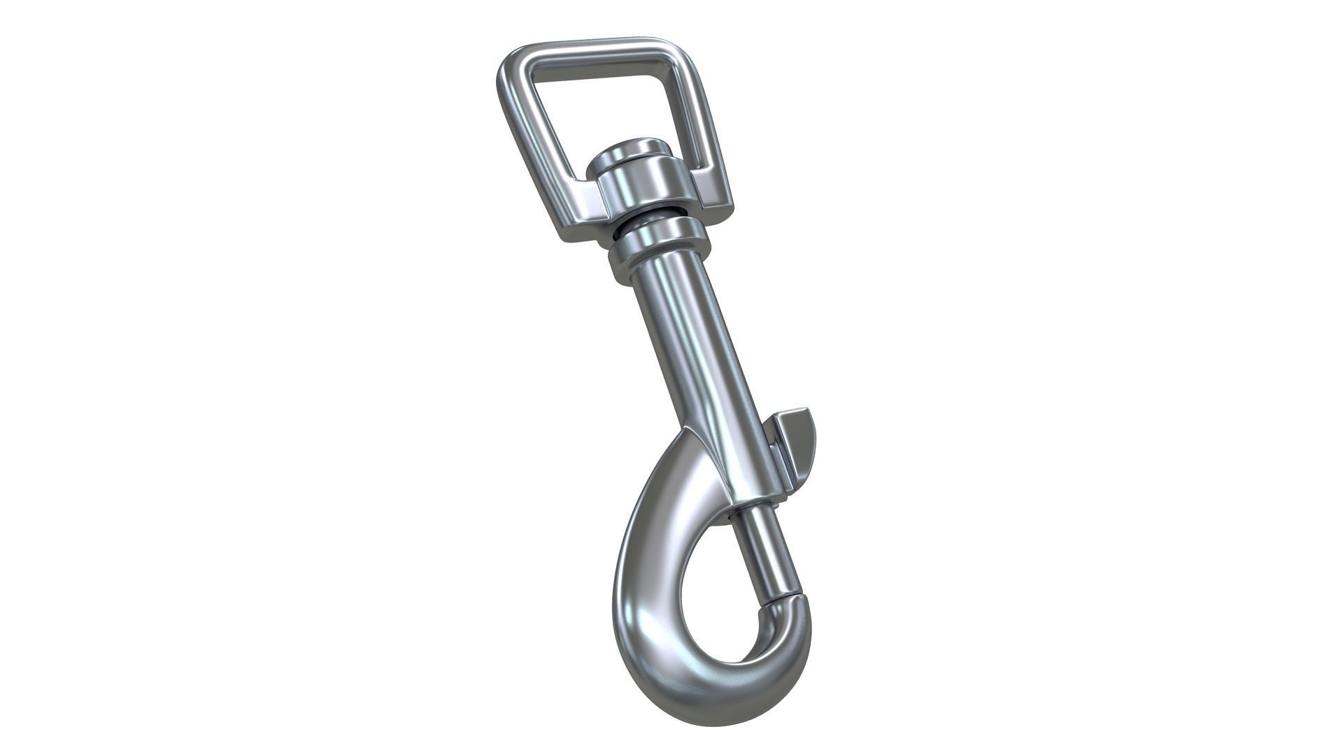 Carabiner 3D model_3