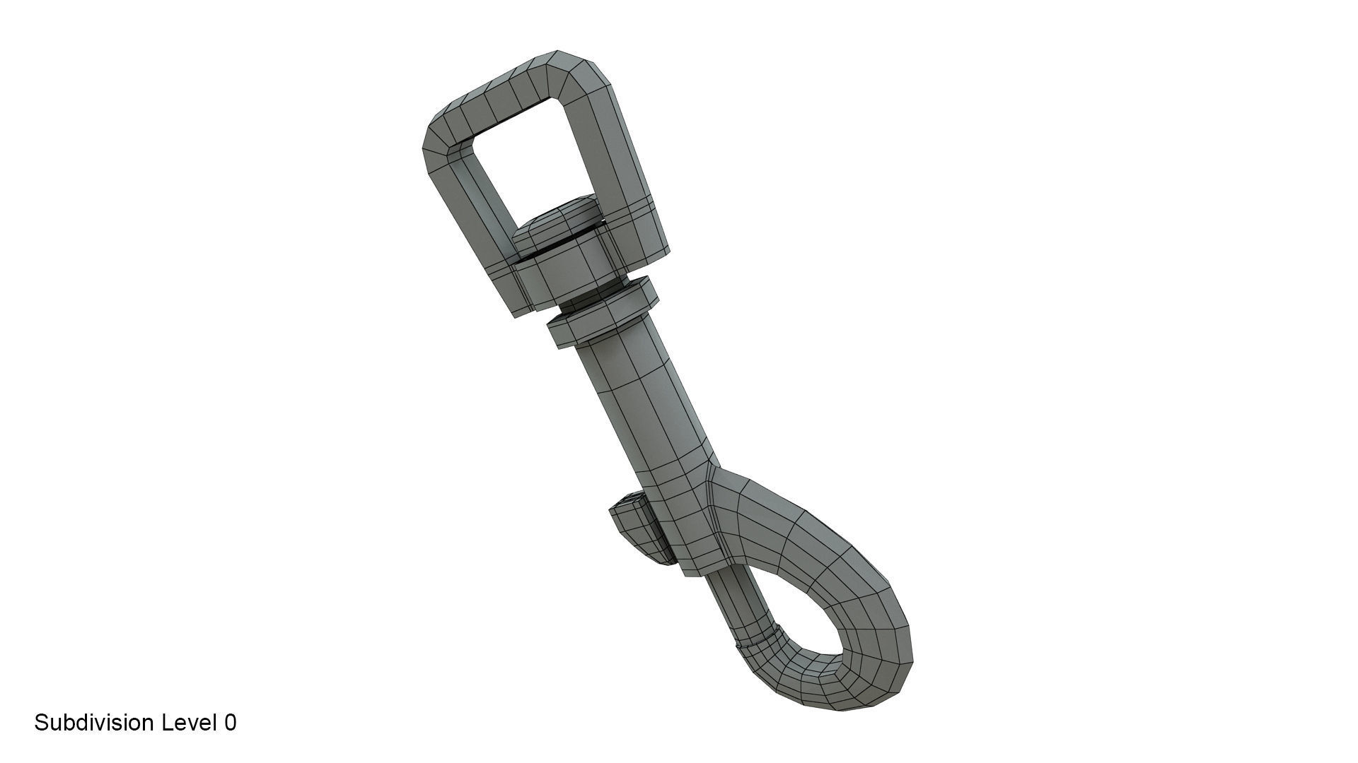 Carabiner 3D model_12