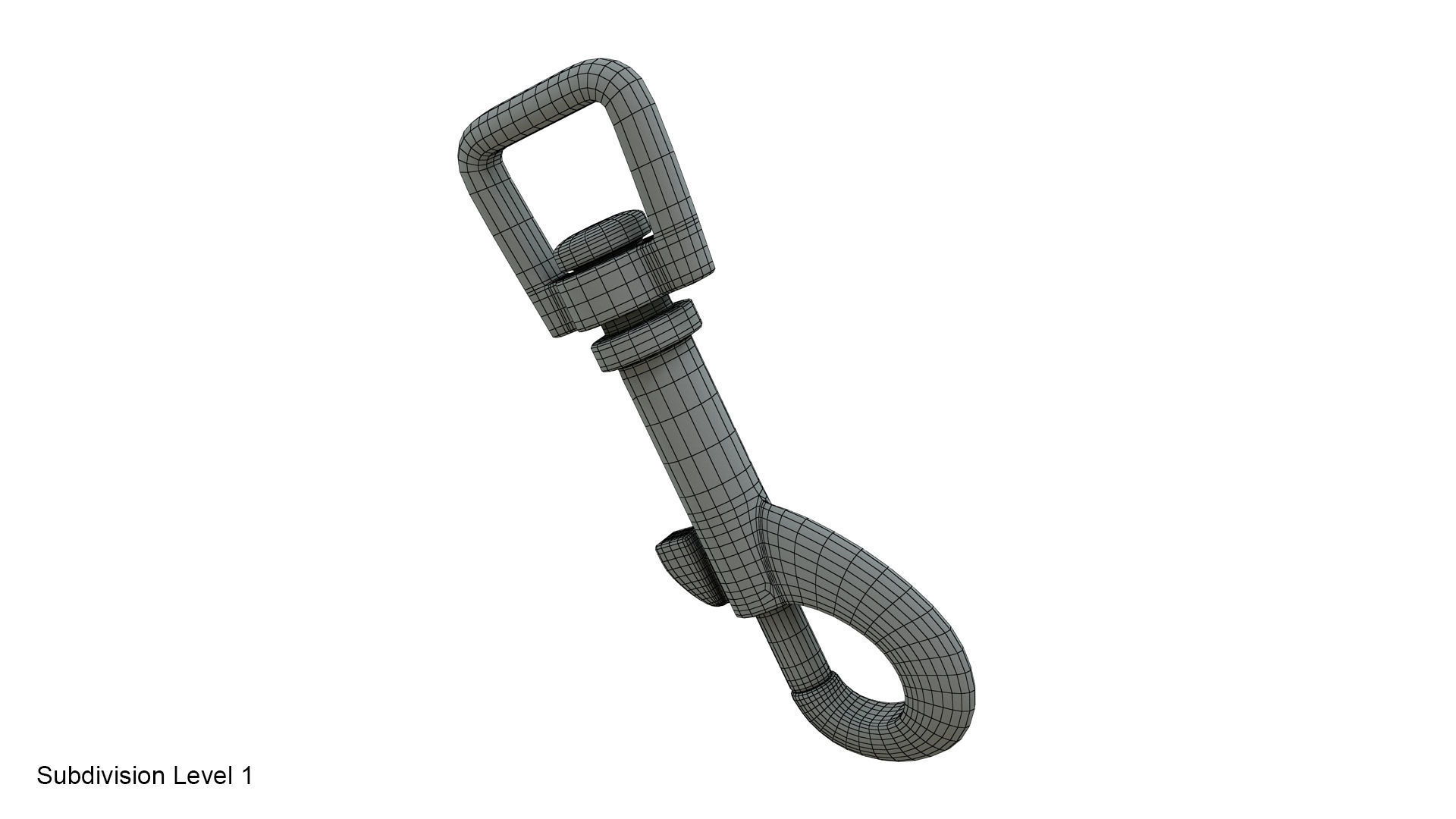 Carabiner 3D model_20