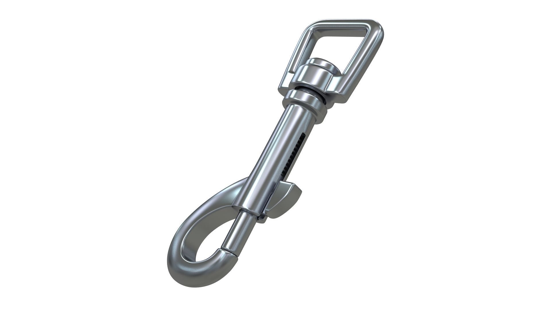 Carabiner 3D model_2