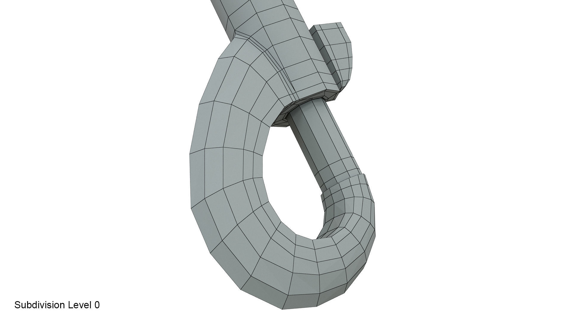 Carabiner 3D model_17