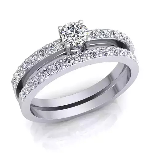 Aarna Couple Wedding Set Ring 36