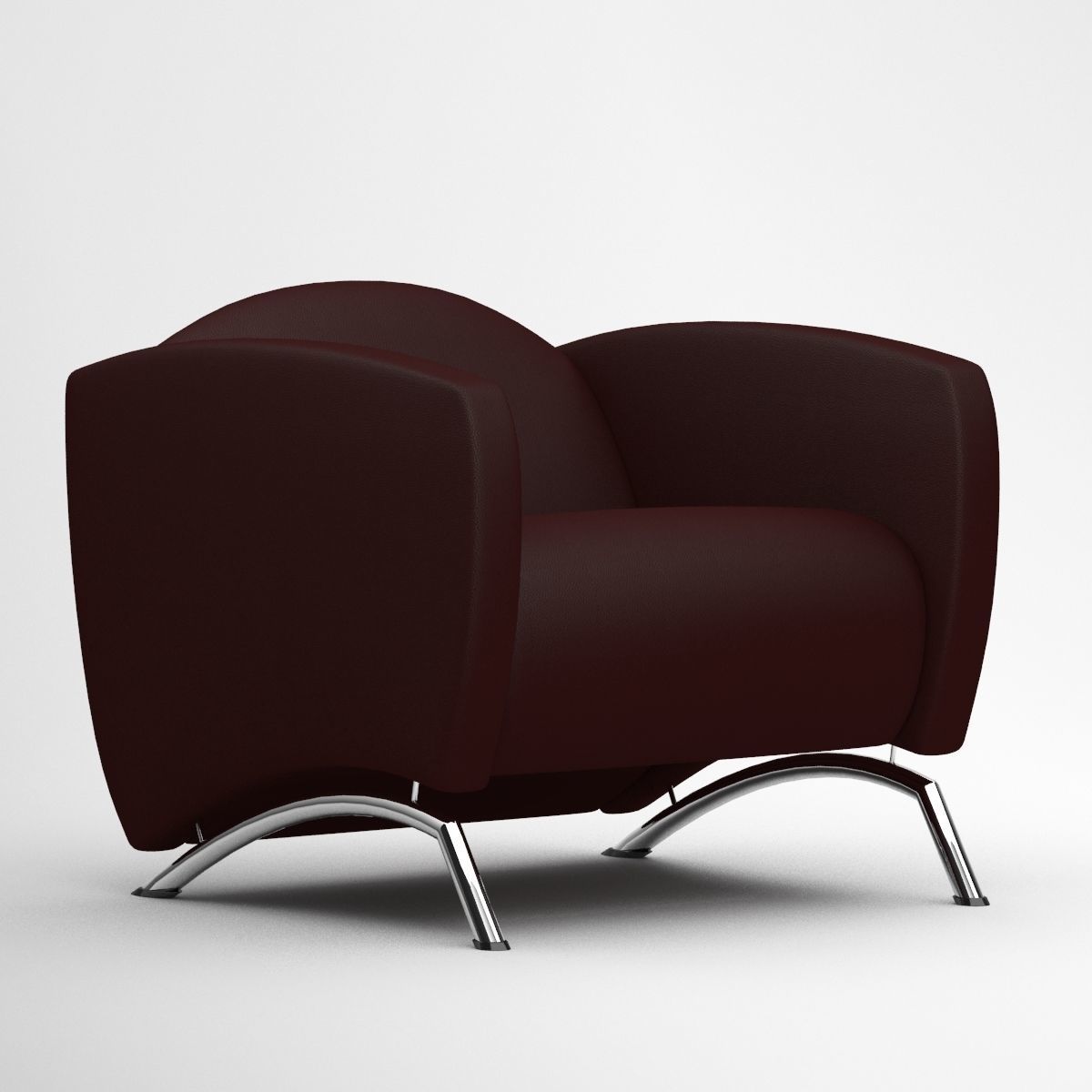 sofa set 01 3D model_1