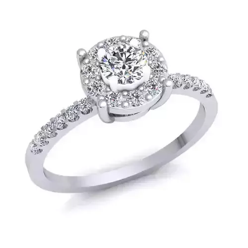 Aarna Fancy Halo Ring 38