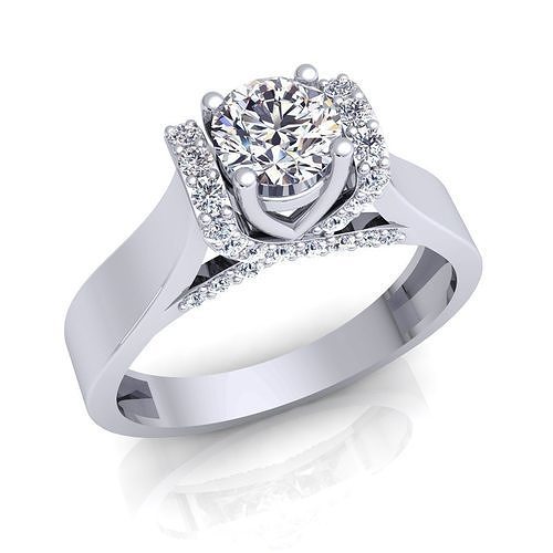 Aarna Fancy Woman Ring  3D print model