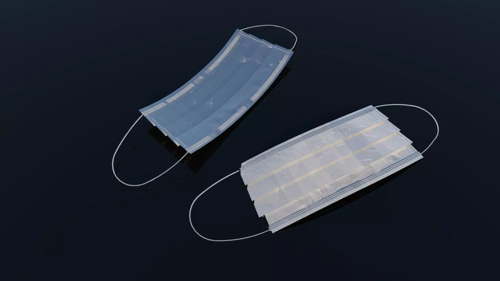 HYGIENIC MASK Free low-poly 3D model