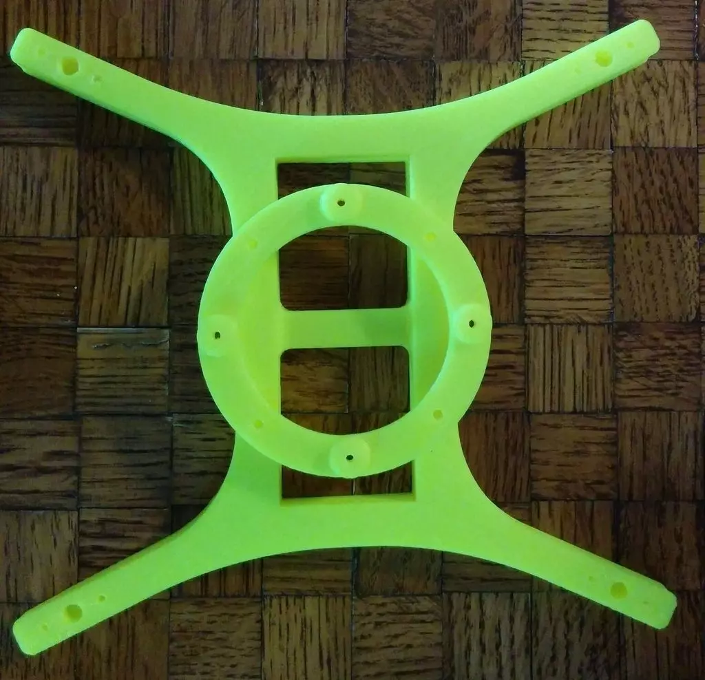 45mm 45 degree Angle Flight Controller Adapter Free 3D print model_0