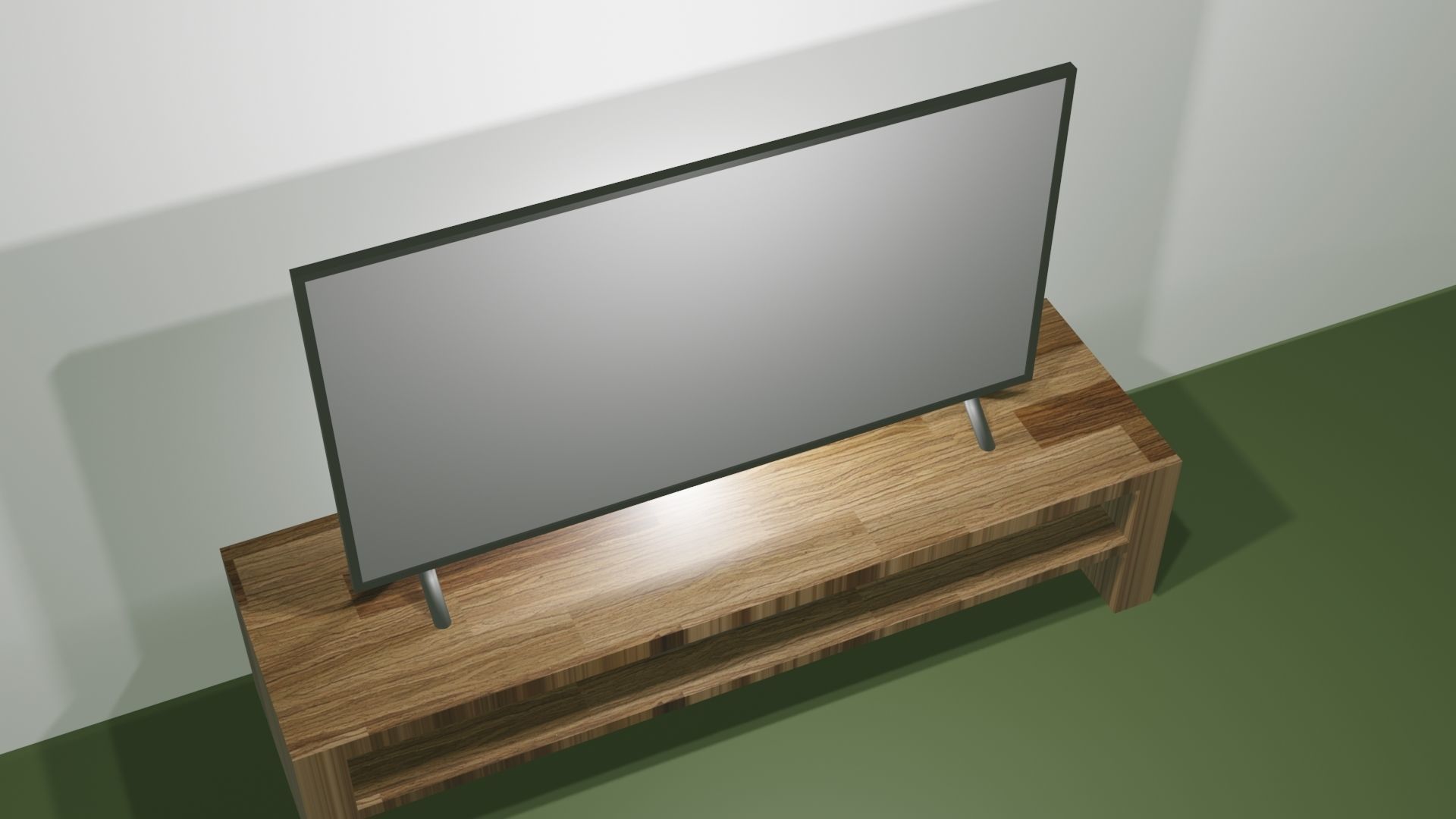 LED TV Free low-poly 3D model_3