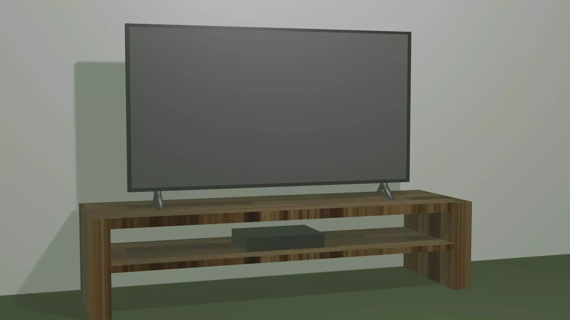 LED TV Free low-poly 3D model_0