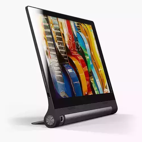 Lenovo Yoga Tab 3 10 tablet Low-poly 3D model