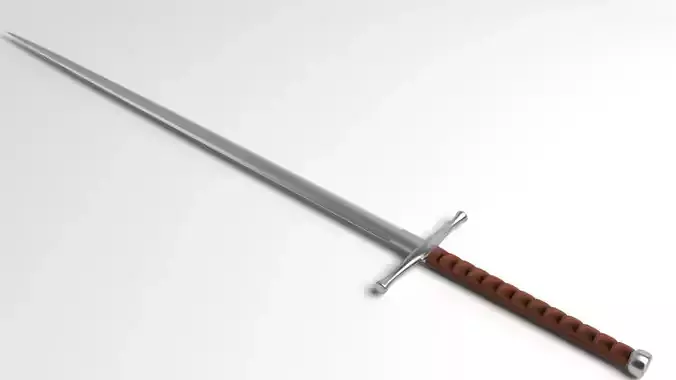 Long Sword 3 3D model