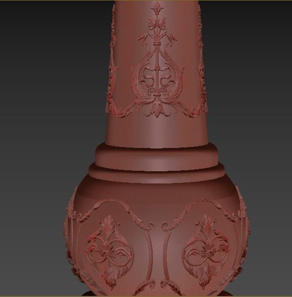 Exterior street light  Petersburg  3D model_7