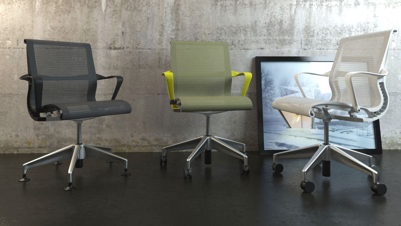 Setu Chair Set Max 2011 3D model_1