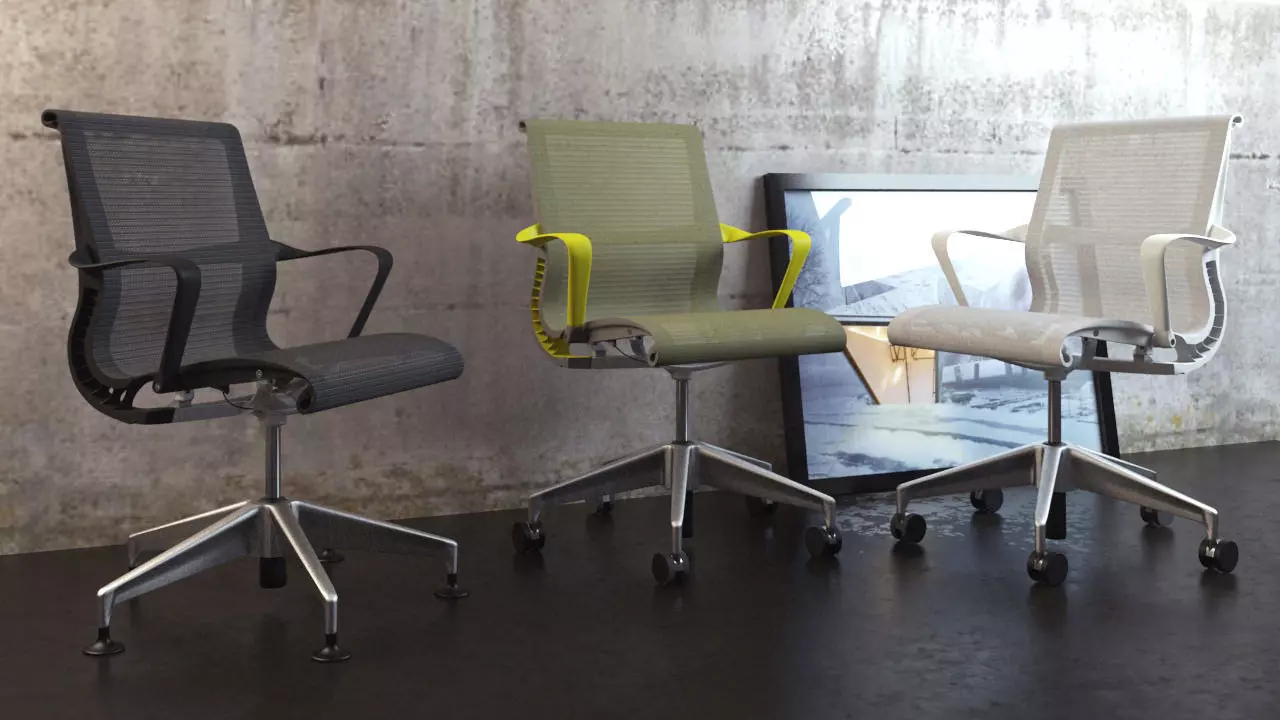 Setu Chair Set Max 2011 3D model_0