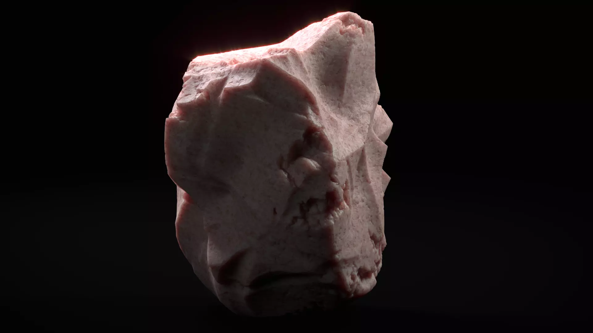 A piece of ceramic 3D model_0