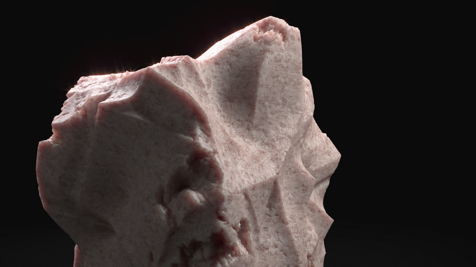 A piece of ceramic 3D model_2