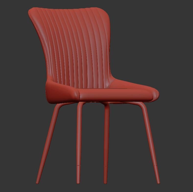 modern chair 017 3D model_5