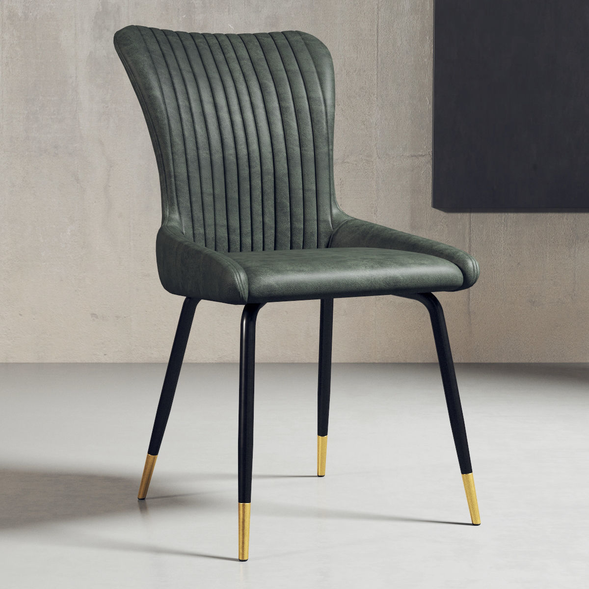 modern chair 017 3D model_2