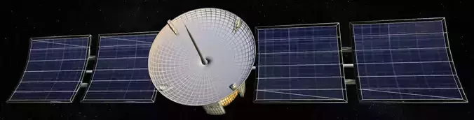 Probe-print satellite 3D print model