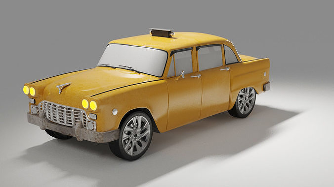 NYC Taxi car 3D model 3D model