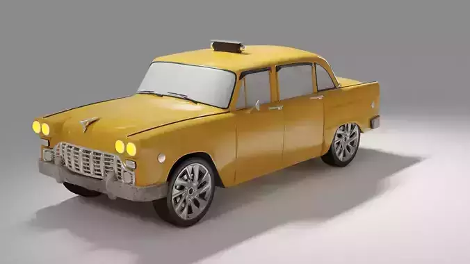 NYC Taxi car 3D model 3D model
