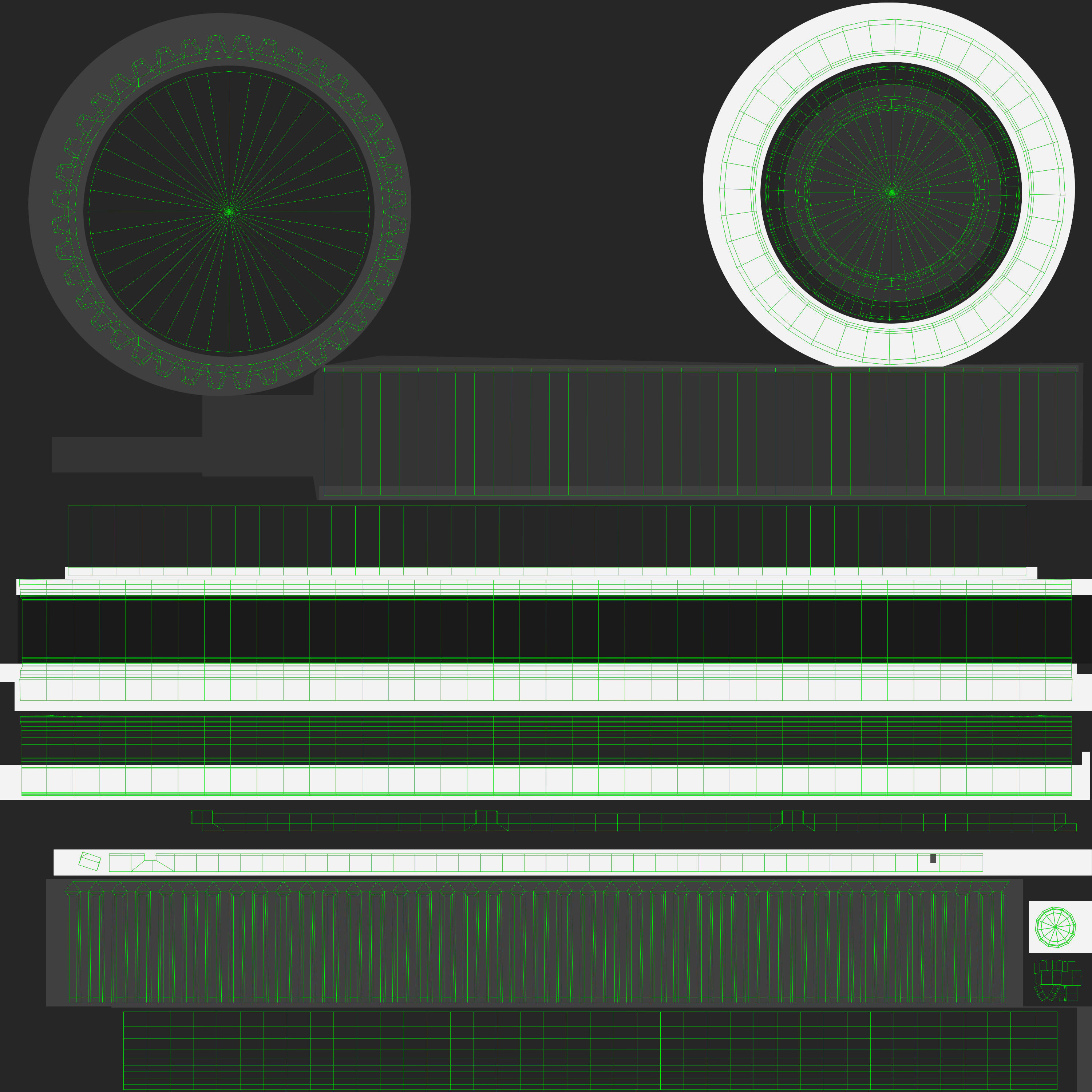 Lensbaby Composer Double Glass 50mm lens Low-poly 3D model_16