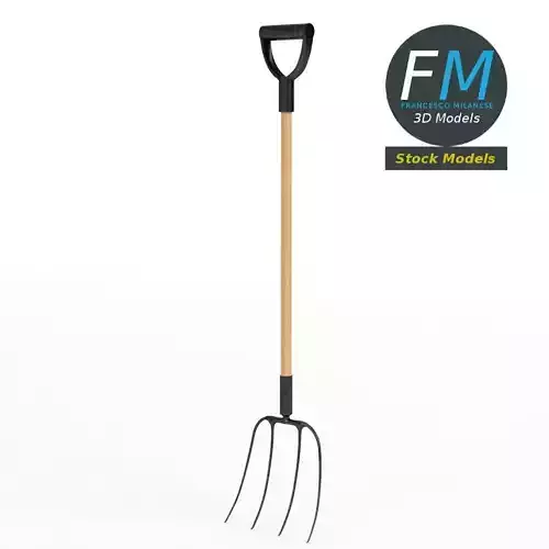 Four-tined pitchfork