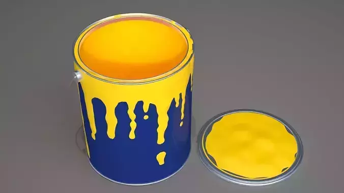 3D Paint bucket