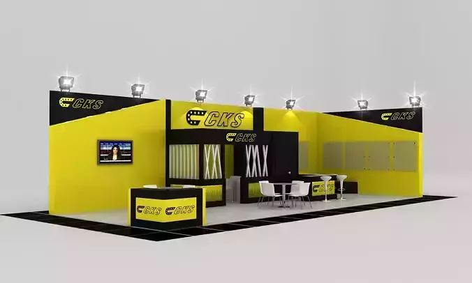 CKS Size 13 m x 5 m 3D model