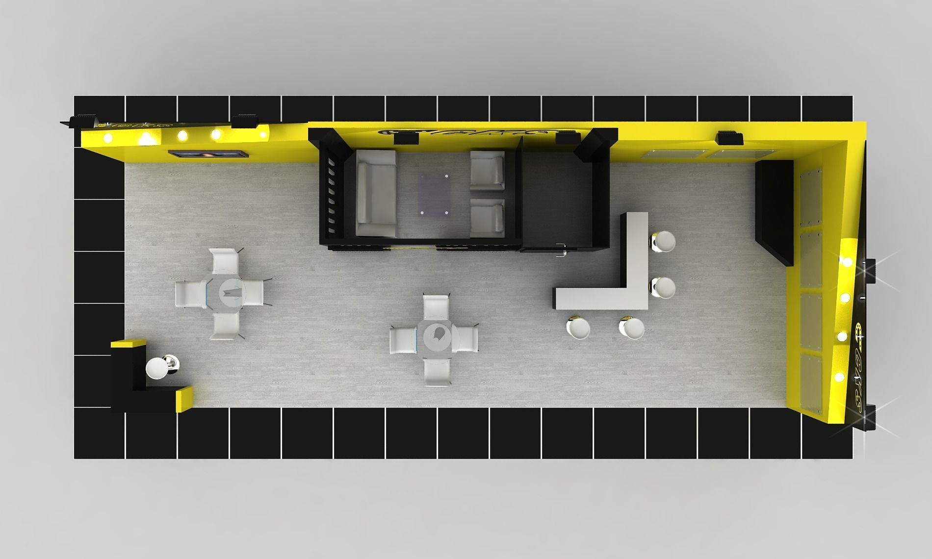 CKS Size 13 m x 5 m 3D model_4