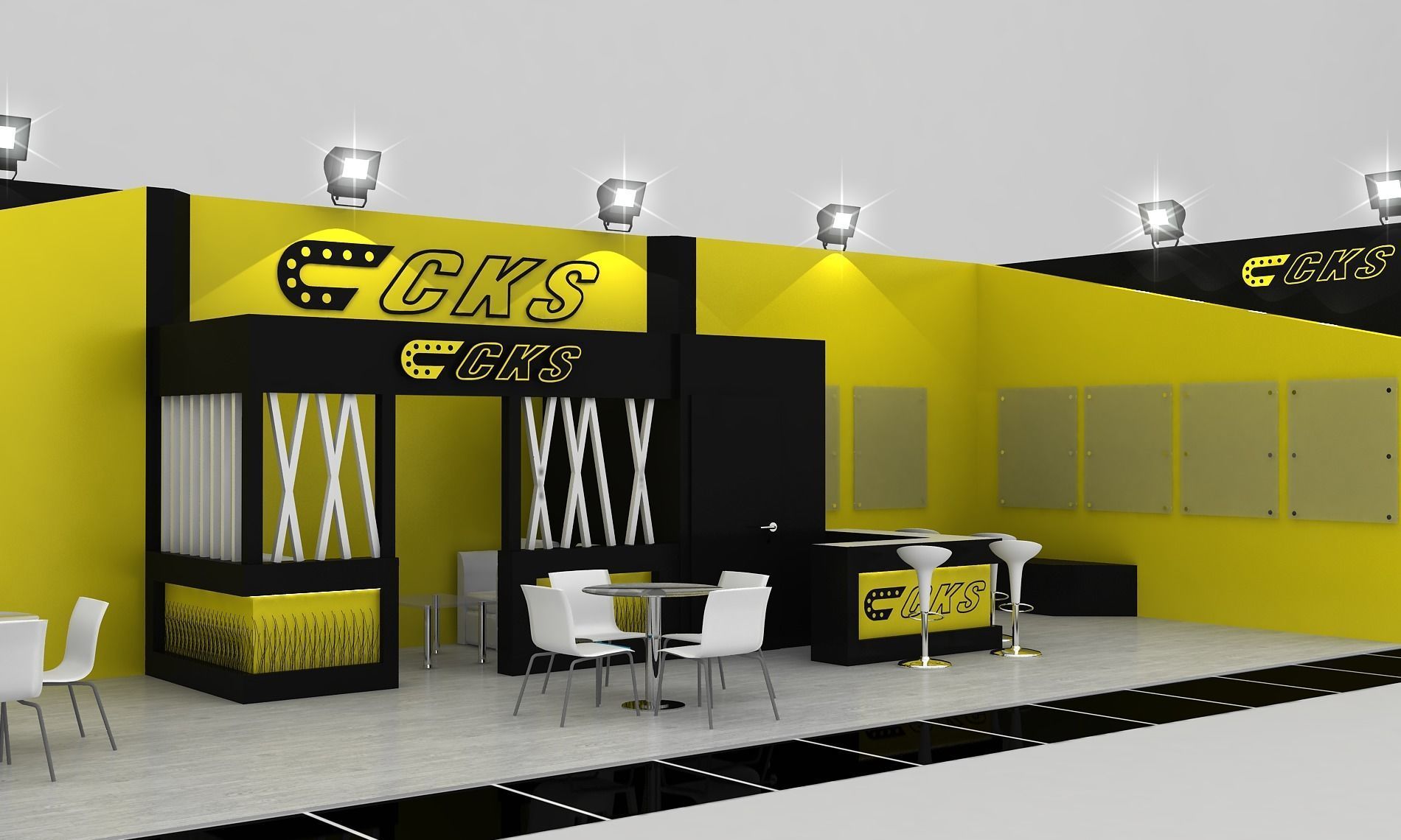 CKS Size 13 m x 5 m 3D model_6