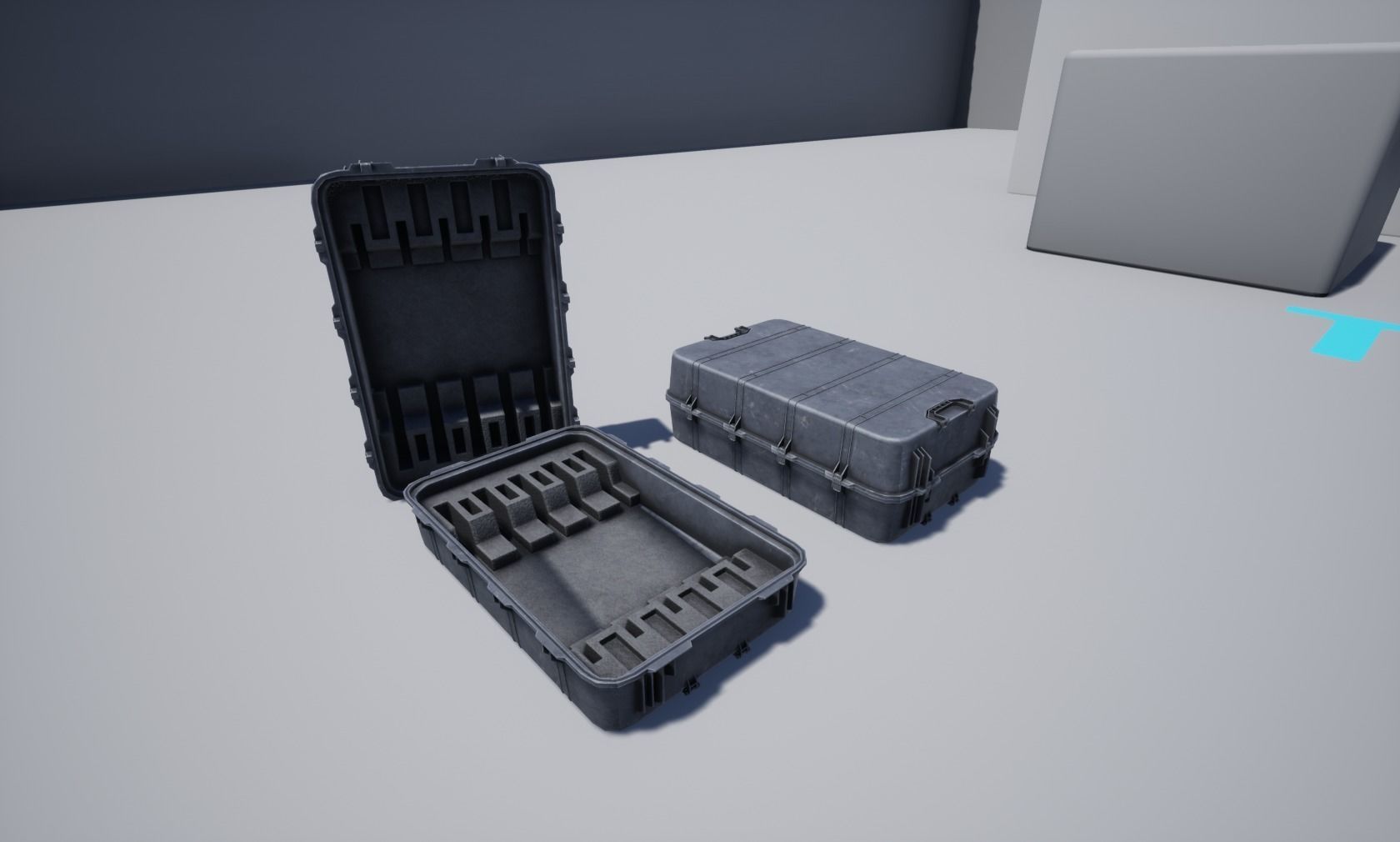 Weapon case Low-poly 3D model_12