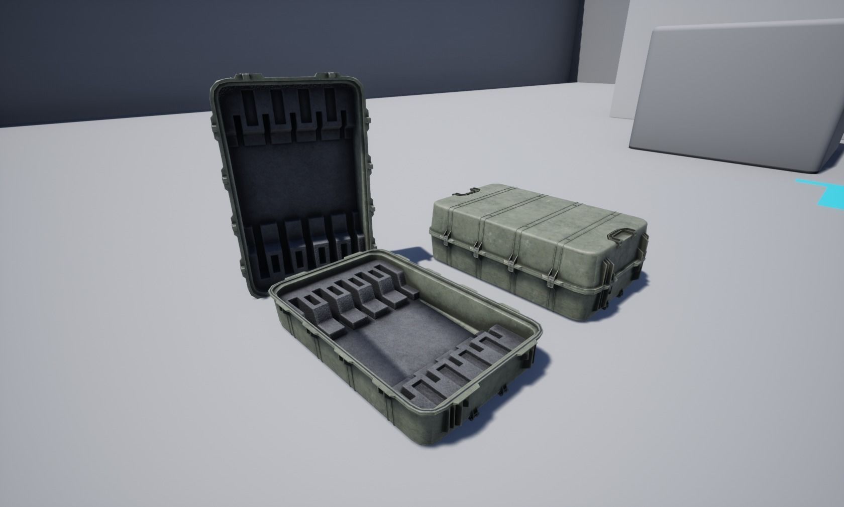 Weapon case Low-poly 3D model_14