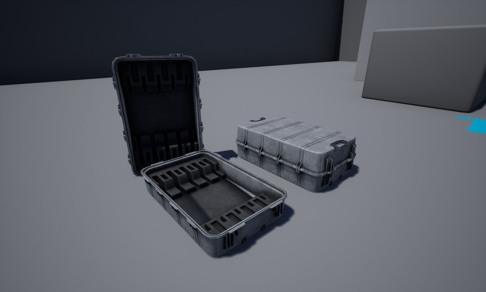Weapon case Low-poly 3D model_16