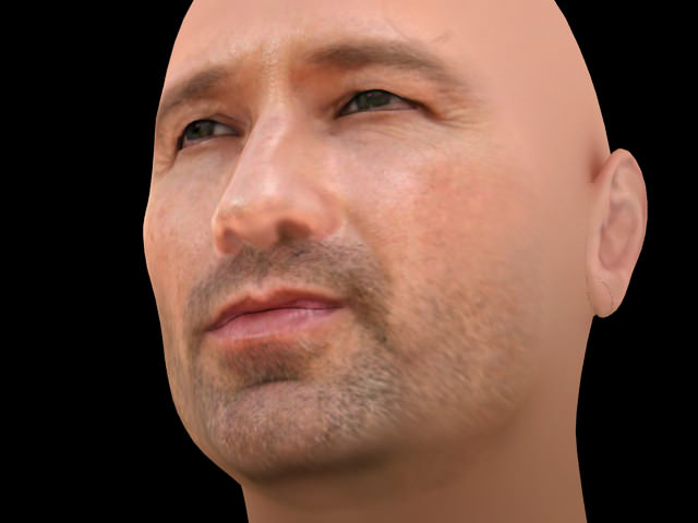 David Duchovny 3D model_2