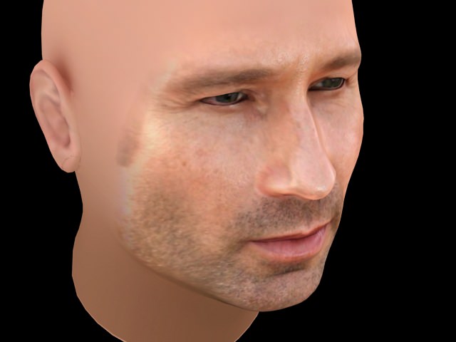 David Duchovny 3D model_3