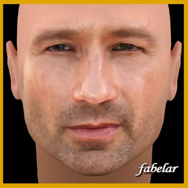 David Duchovny 3D model_0