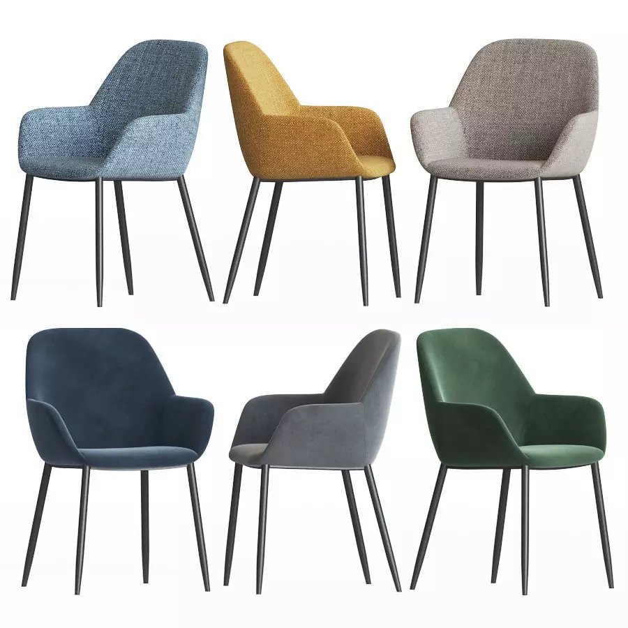 La Forma Konna Chair 3D model